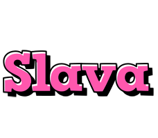 Slava girlish logo