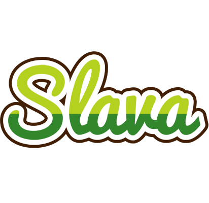 Slava golfing logo