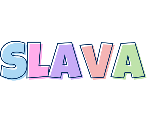 Slava pastel logo