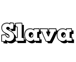 Slava snowing logo