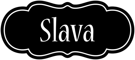 Slava welcome logo