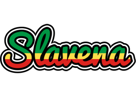 Slavena african logo