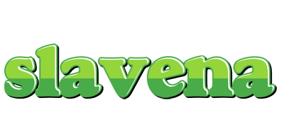 Slavena apple logo
