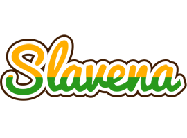 Slavena banana logo