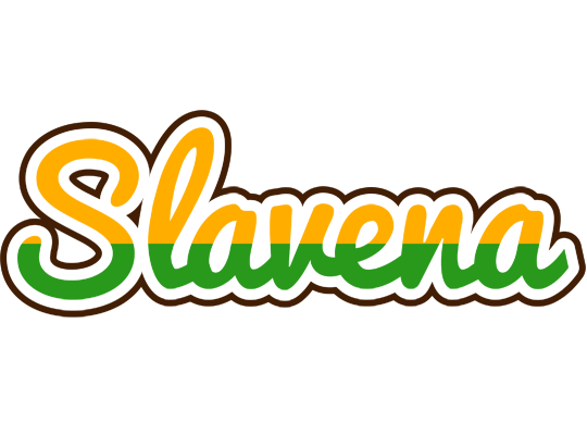Slavena banana logo