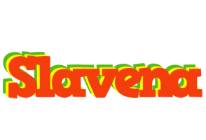 Slavena bbq logo