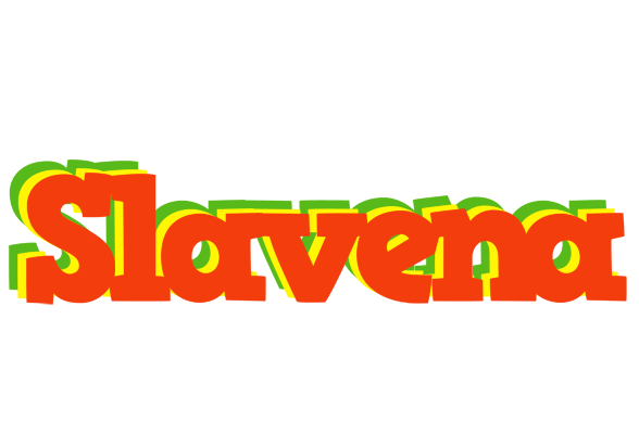 Slavena bbq logo