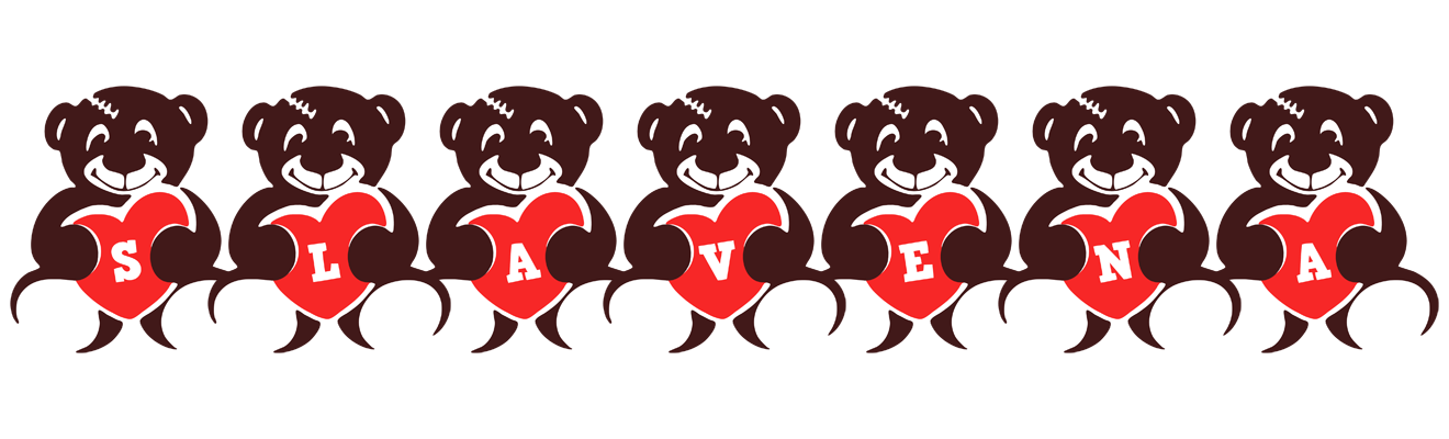 Slavena bear logo