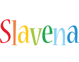 Slavena birthday logo