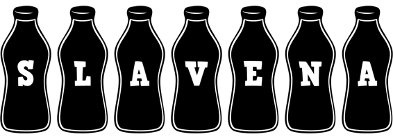 Slavena bottle logo