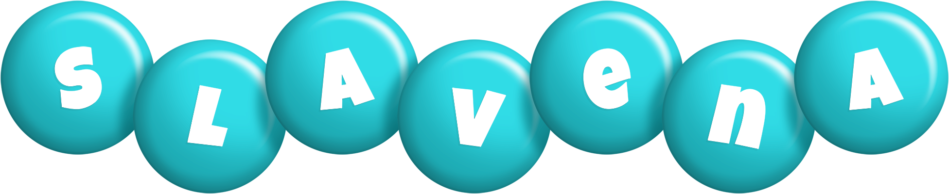 Slavena candy-azur logo