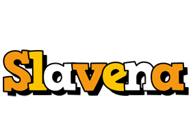 Slavena cartoon logo