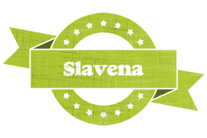 Slavena change logo