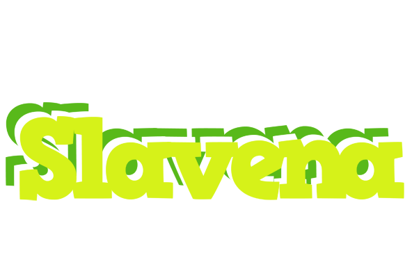 Slavena citrus logo