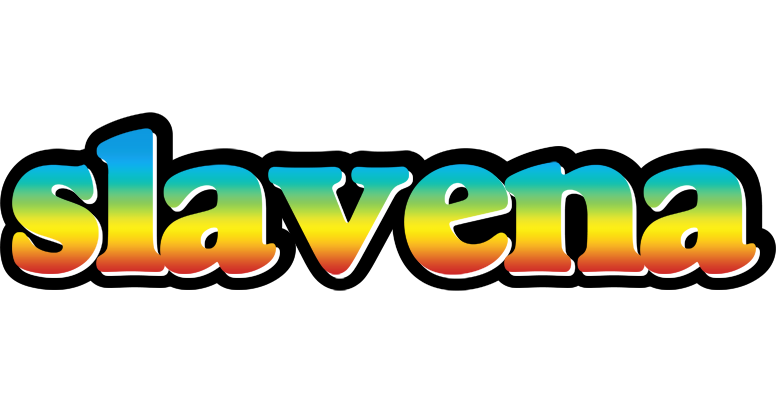 Slavena color logo
