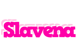 Slavena dancing logo
