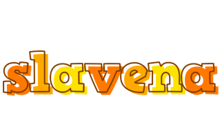 Slavena desert logo
