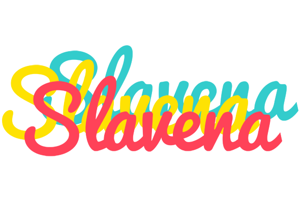 Slavena disco logo