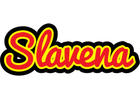 Slavena fireman logo