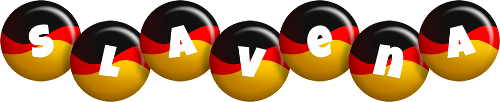 Slavena german logo