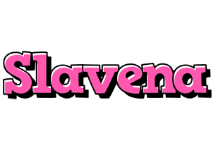 Slavena girlish logo