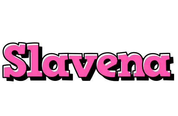 Slavena girlish logo
