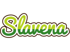 Slavena golfing logo