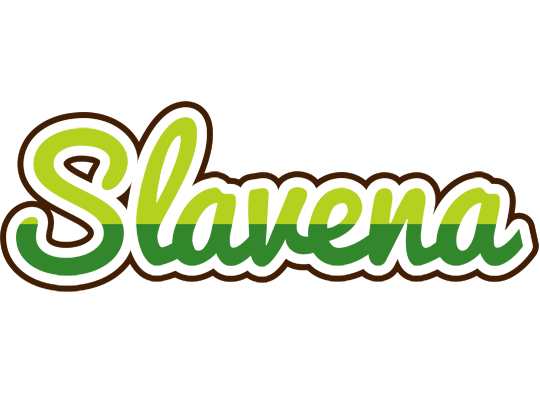 Slavena golfing logo