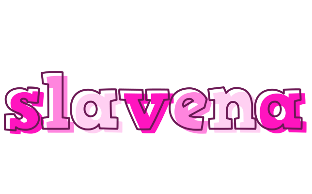 Slavena hello logo