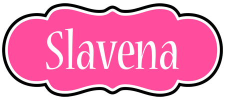 Slavena invitation logo
