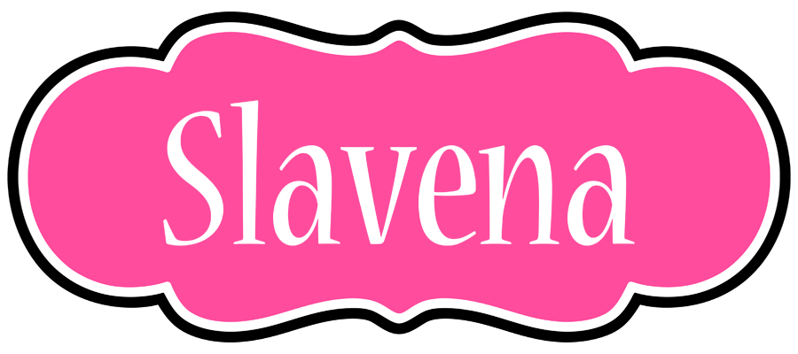 Slavena invitation logo
