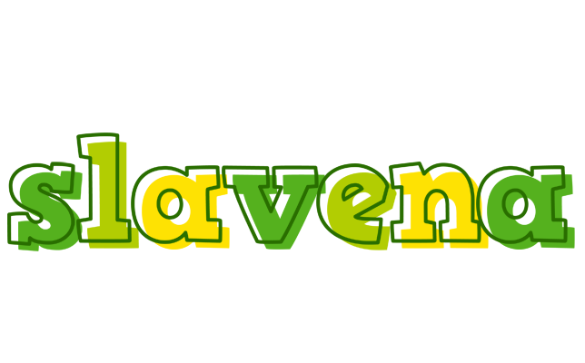 Slavena juice logo