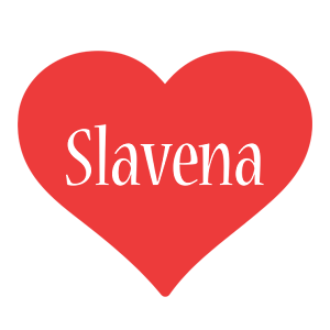 Slavena love logo