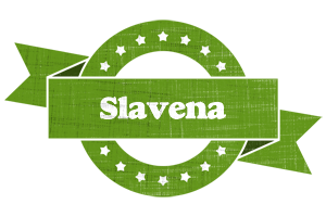 Slavena natural logo