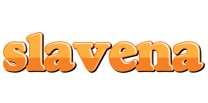 Slavena orange logo