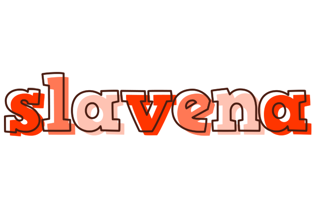 Slavena paint logo