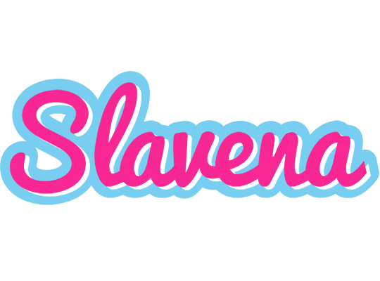 Slavena popstar logo