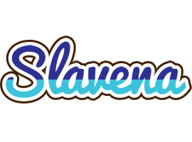 Slavena raining logo