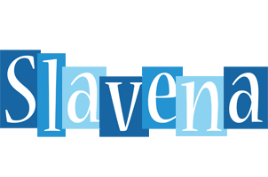 Slavena winter logo