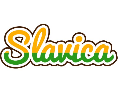 Slavica banana logo