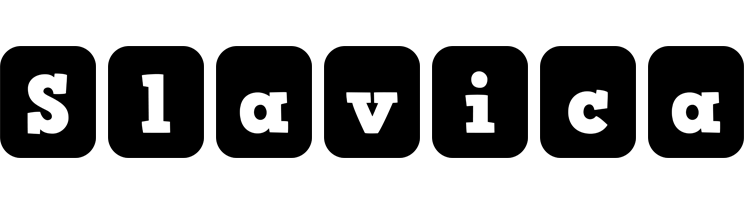 Slavica box logo