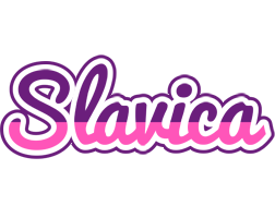 Slavica cheerful logo