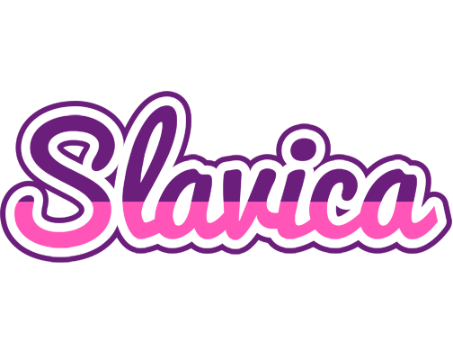 Slavica cheerful logo