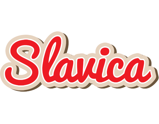 Slavica chocolate logo