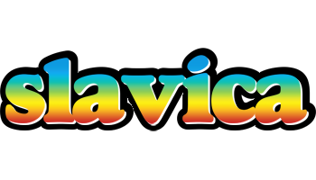Slavica color logo