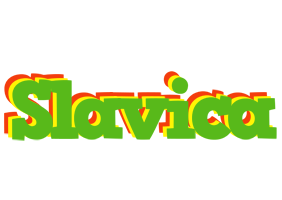 Slavica crocodile logo