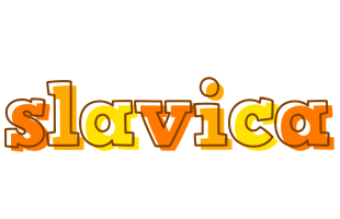 Slavica desert logo