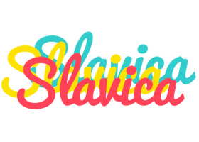 Slavica disco logo