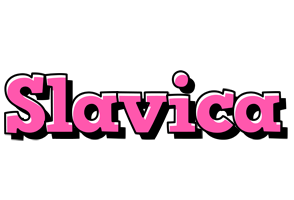 Slavica girlish logo