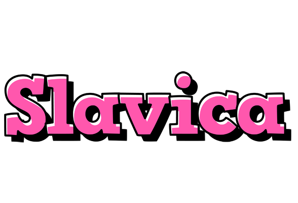Slavica girlish logo